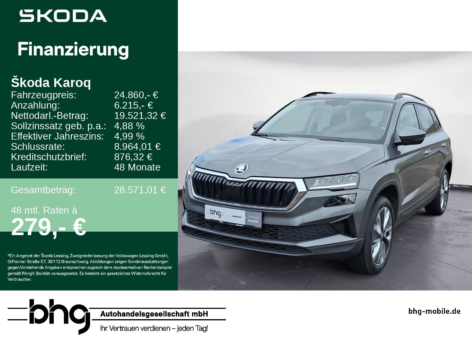 Skoda Karoq 1.5 TSI DSG Style
