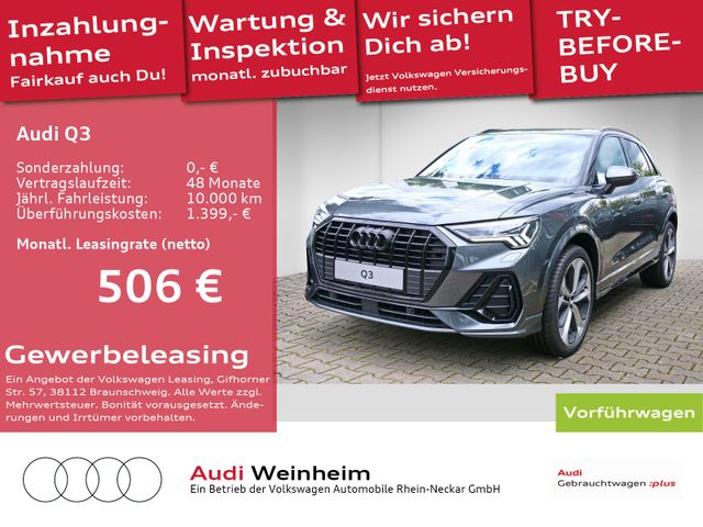 Audi Q3 S line 35 TDI S tronic Navi MatrixLED Virtual