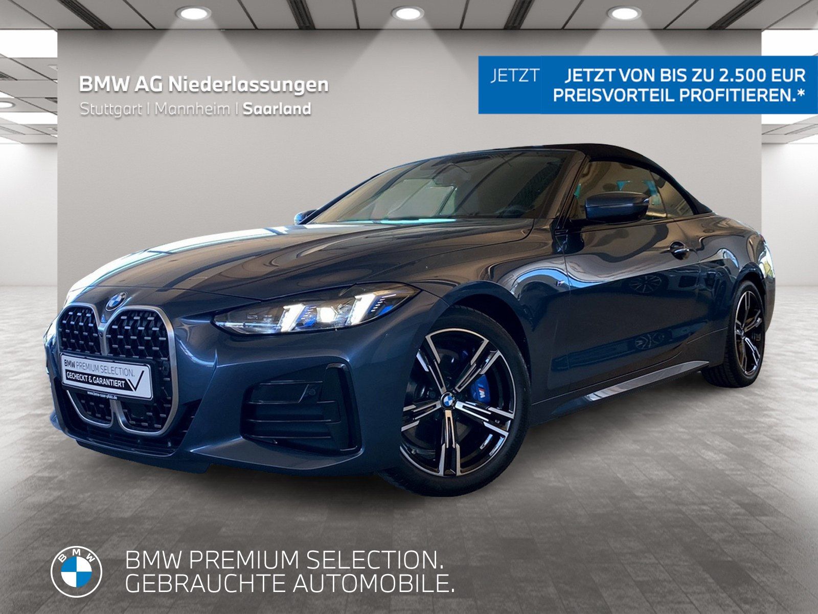 BMW 430d Cabrio M Sport Standheizung Harman/K LED