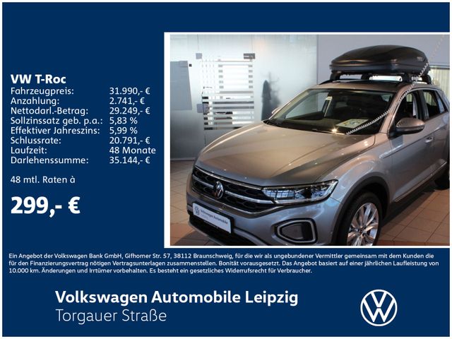 Volkswagen T-ROC Style 1.5 l TSI 110 kW IQ-LIGHT*RFK*NAVI