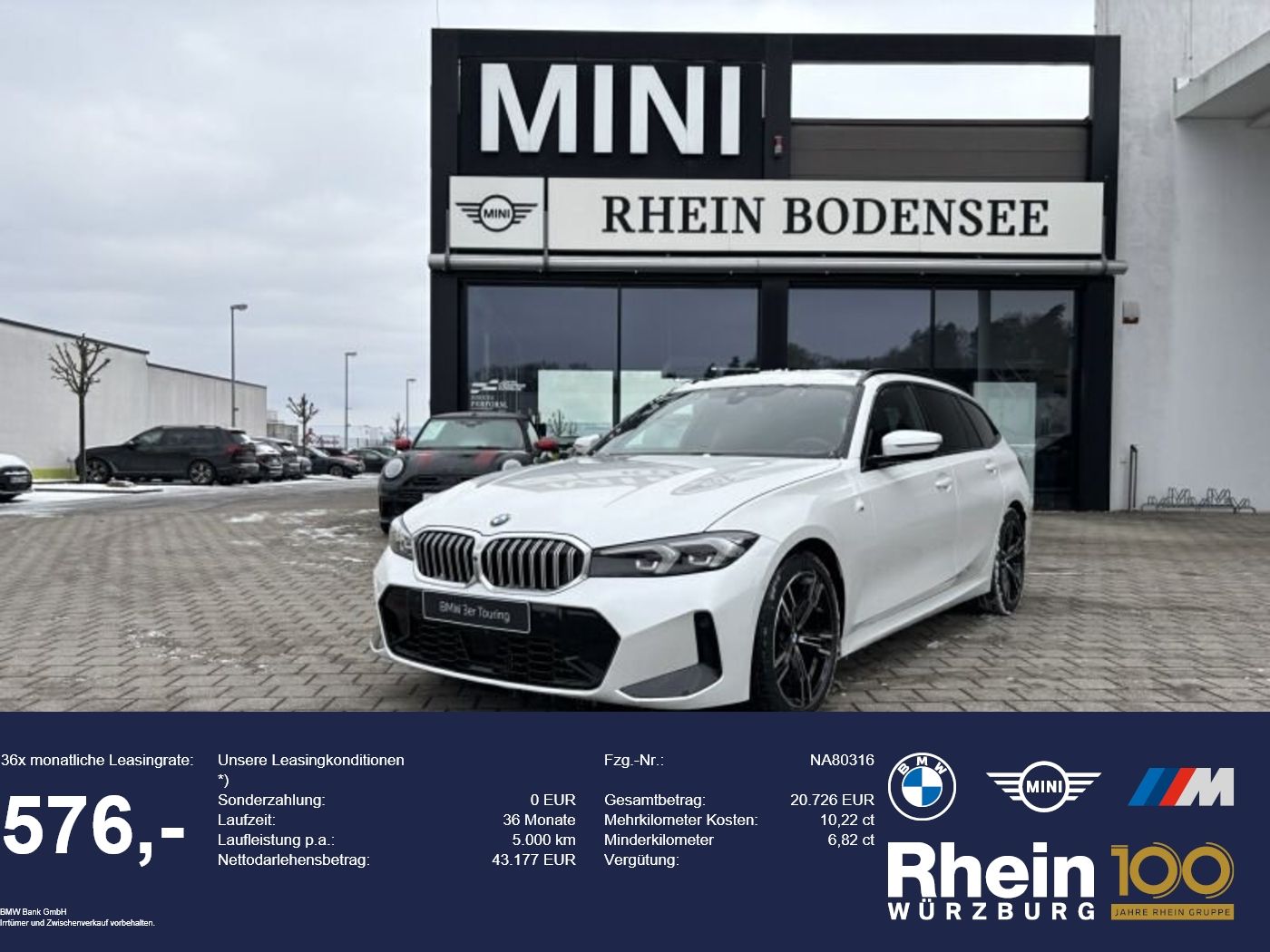 BMW 320i Touring M Sportpaket * 24% Nachlass Aktion*