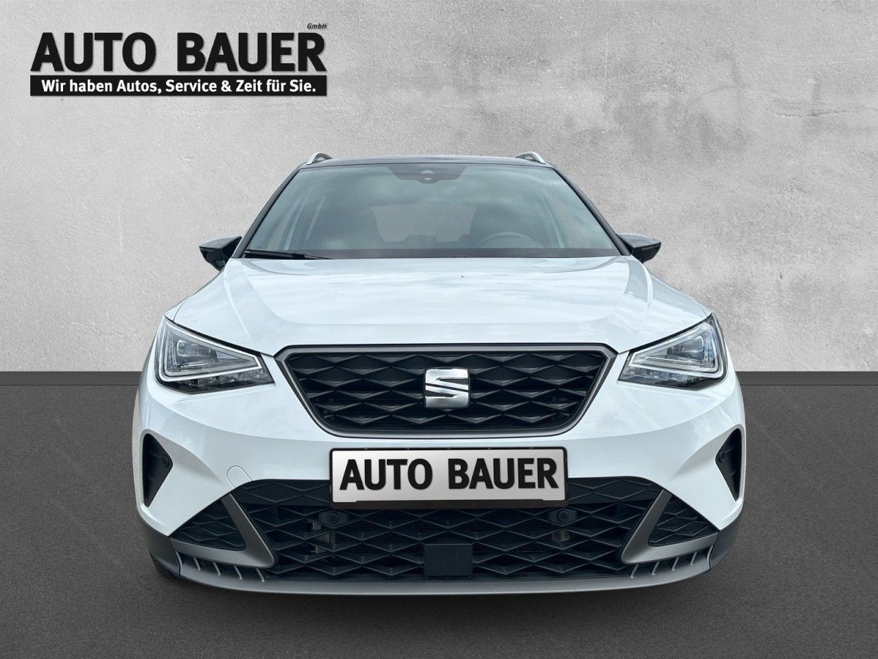 Fahrzeugabbildung SEAT Arona FR 1.0TSI 110PS 6-Gang*Navi*Cam* - mit KI generiert/bearbeitet