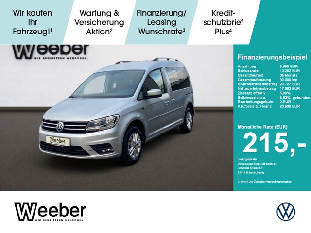 Volkswagen Caddy 2.0 TDI DSG Comfortline AHK Navi PDC LM