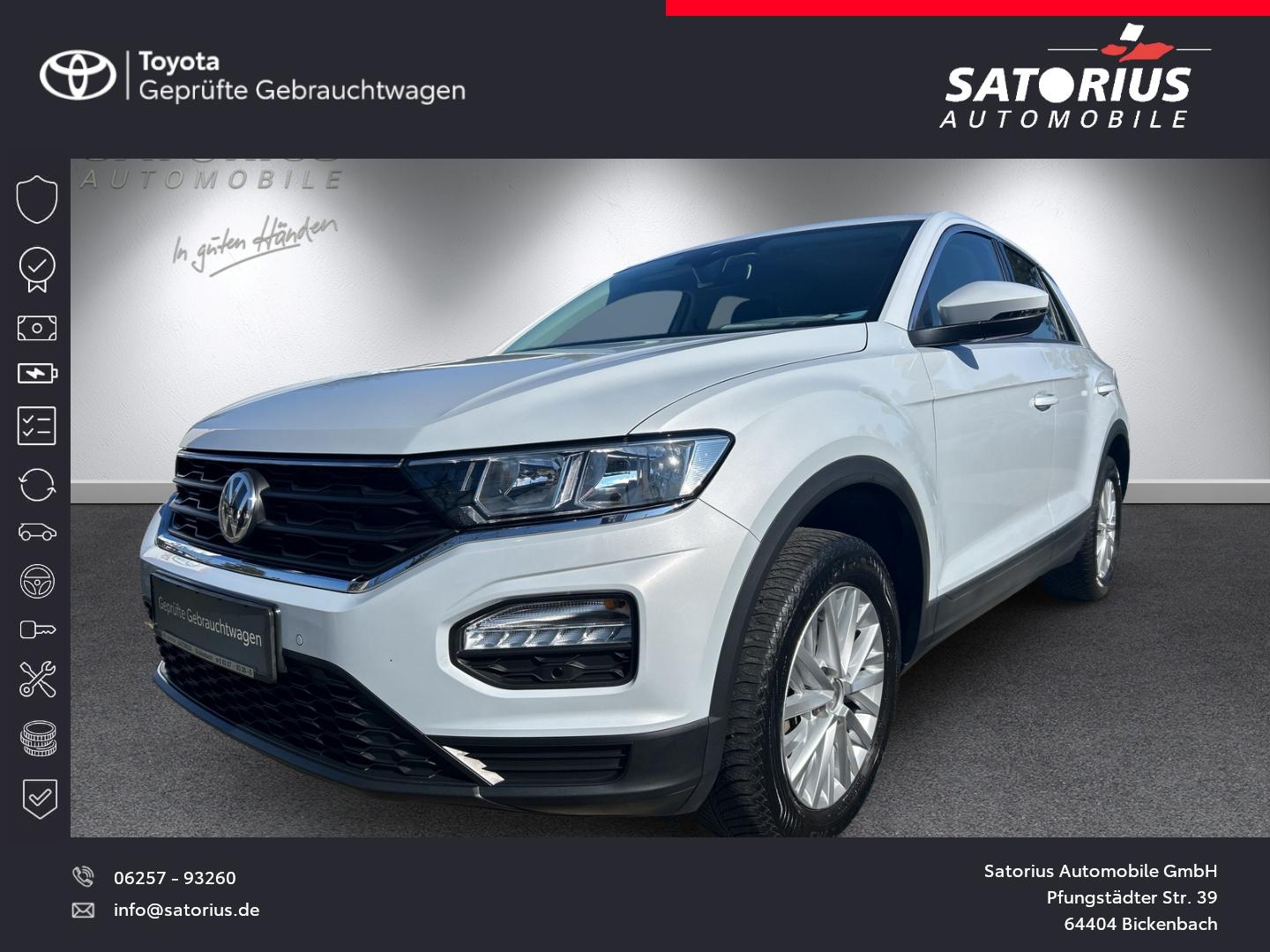 Volkswagen T-Roc Basis Navi Spurhalteass. Verkehrszeichener