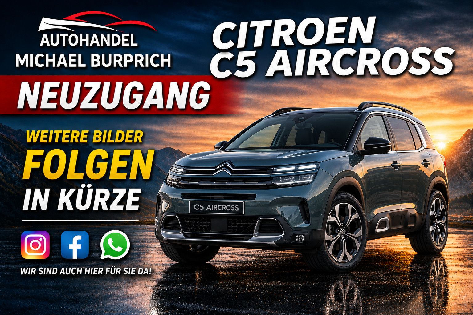Citroën C5 Aircross Shine Pack KAMERA+AHK+LED+SHZ+NAVI+