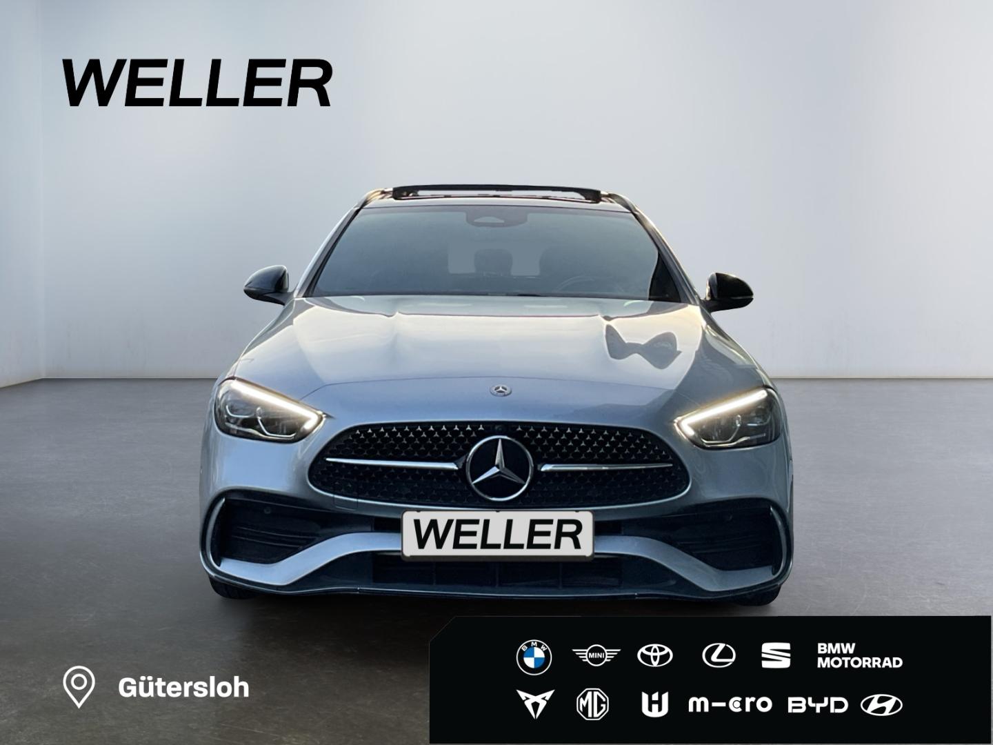 Mercedes-Benz C 200 d T 9G AMG Line *LED*AHK*Pano*Night*Keyles