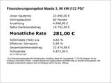 Mazda 3 e-SKYACTIV+SOMO 2024+6JAHRE GARANTIE !! - mit Benzin-Antrieb: Limousine, Garantie