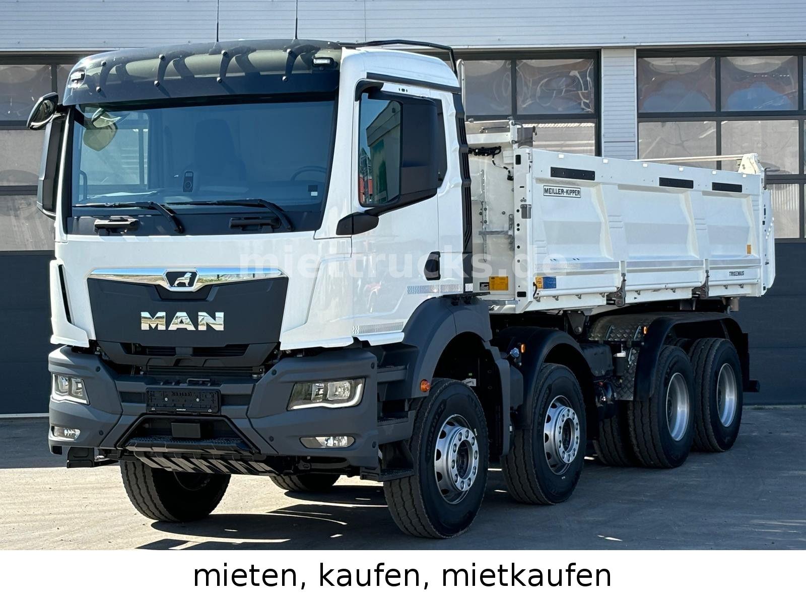 MAN 35.480 Meiller Trigenius Bordm. /mieten/mietkauf