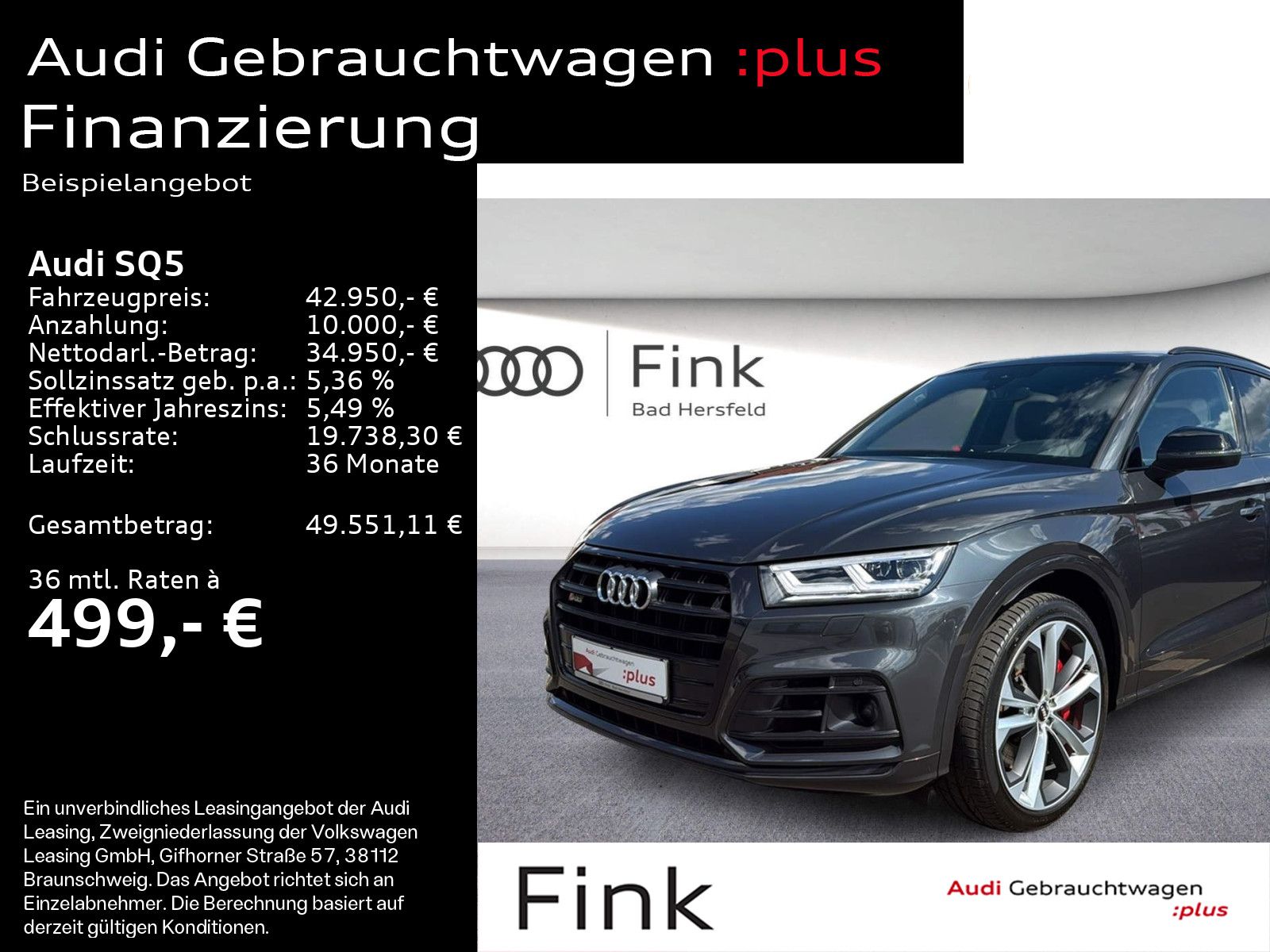AUDI SQ5 TDI quattro Pano Matrix AHK B&amp;O
