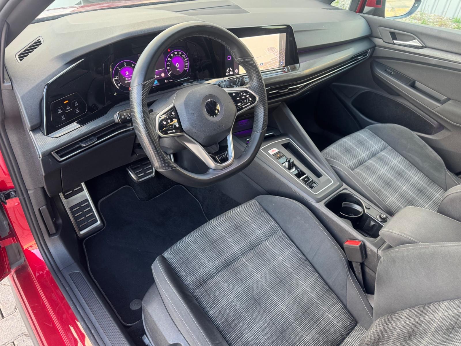 Volkswagen Golf VIII Lim. GTD Standheizung LED 19 Zoll, миниатюра 9