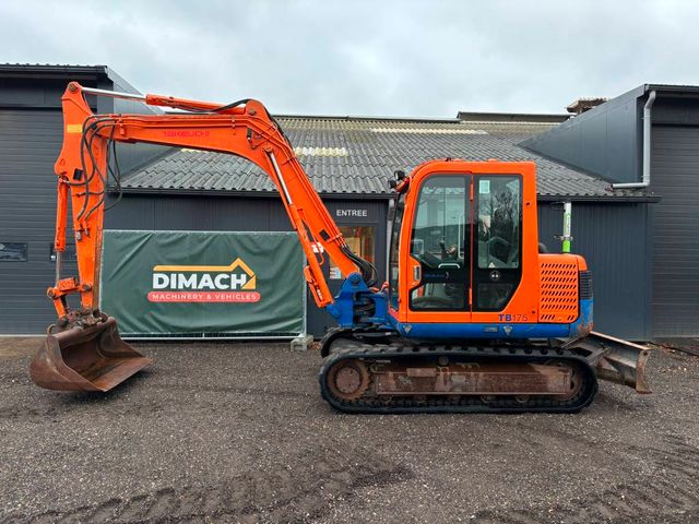 Takeuchi TB 175 airco, NL machine, low hours, GPS prep.