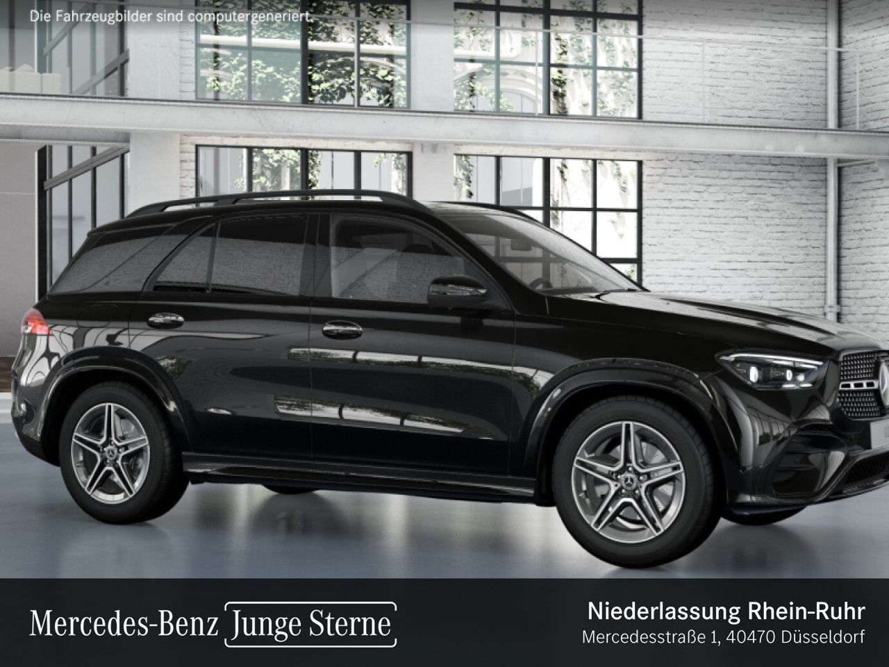 Mercedes-Benz GLE 300 d 4M AMG Adv. Night Pano DISTR AHK Airm foto 15