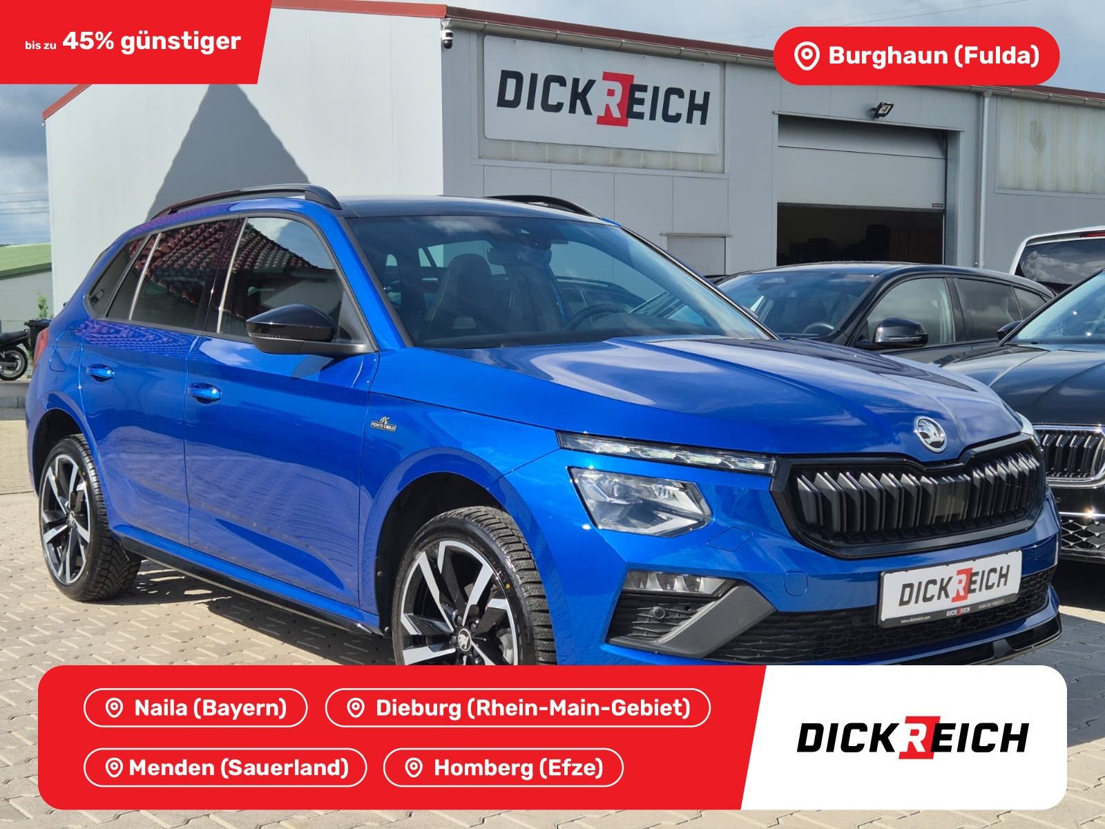 Fahrzeugabbildung SKODA Kamiq 1.5 TSI DSG Monte Carlo PANO*MATRIX*5J.GAR