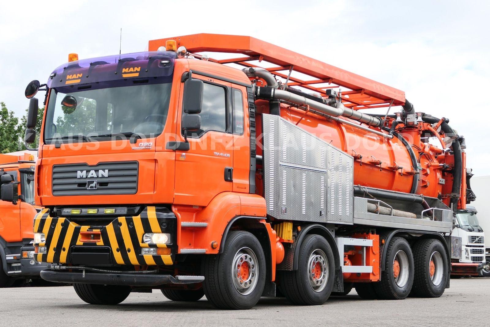 MAN TGA 41.430 Kanalreinigungs- u. Saugfahrzeug 8x4
