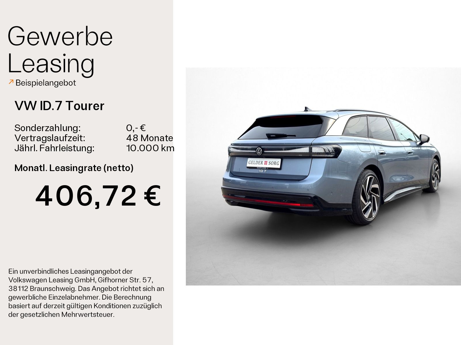 Volkswagen ID.7 Tourer Pro S AHK*HuD*H&K*Massage*RFK*ACC imagem 2