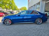 Mercedes-Benz C 63 S AMG *Burmester*Garantie* - blaue Mercedes-Benz C 63 AMG