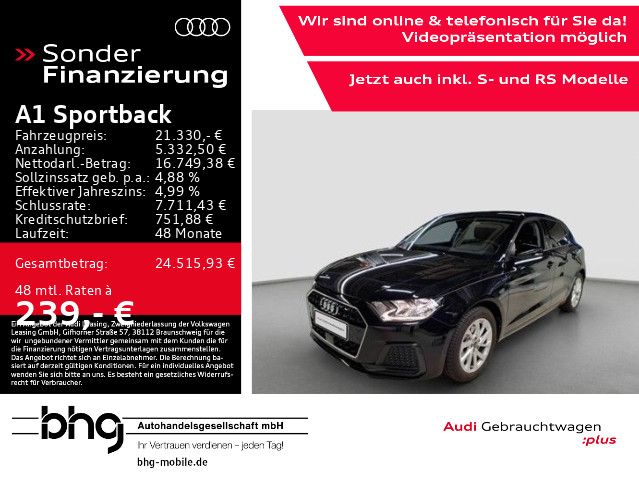 AUDI A1 Sportback advanced 30 TFSI 85(11