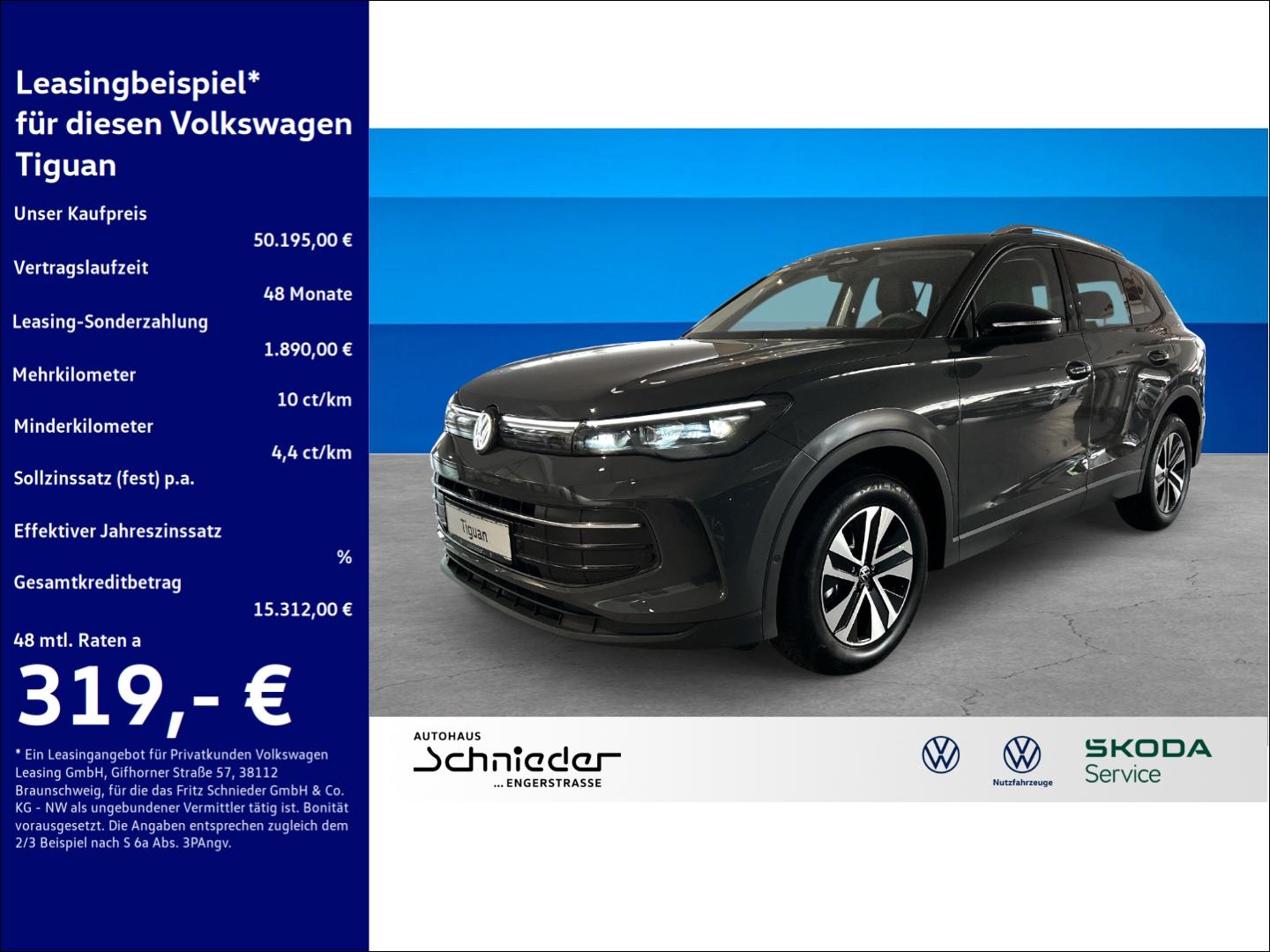 Volkswagen Tiguan ENERGY 1,5l eTSI DSG AHK LED+ EASY OPEN
