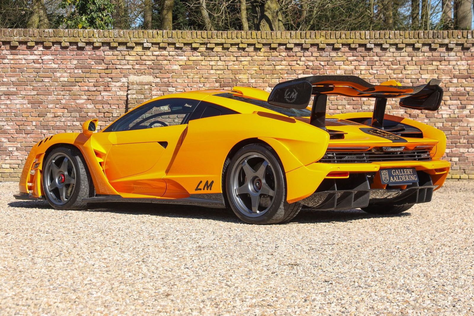 McLaren Senna LM "Papaya Orange with 727 kms" The tribut imagem 2