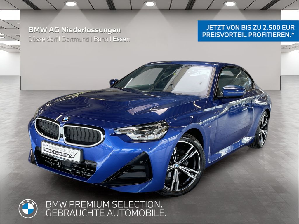 BMW 218i Coupé M Sport LiveCockpitProf Kamera LED
