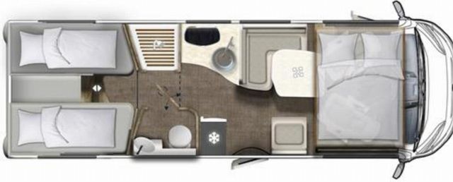 Eura Mobil Integra Line IL 720 EB Mondial Pakete, Backofen