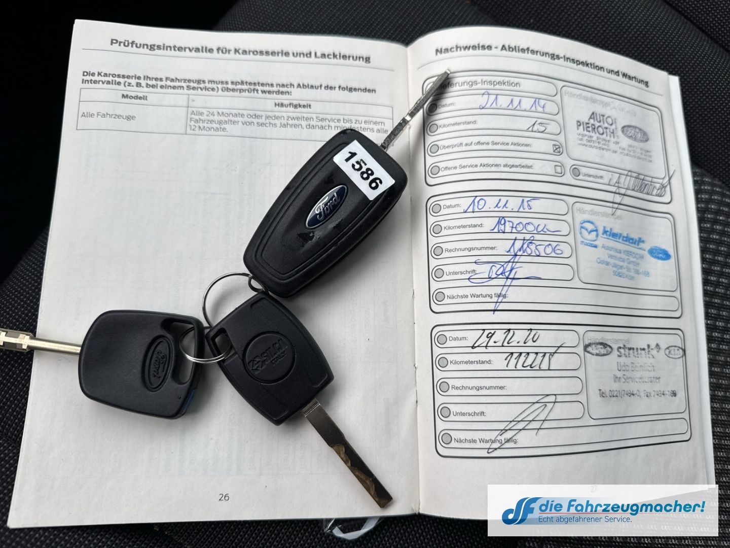 Fahrzeugabbildung Ford Transit Custom Kombi 300 L1 2.2 TDCi *1586 *EXPO