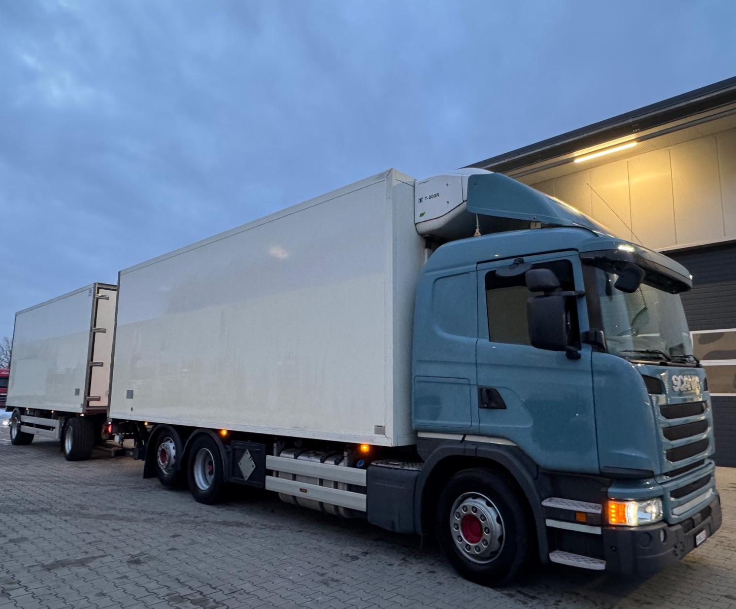 Scania G410 6x2,E6,Thermo King T-800R,4000h,LBW