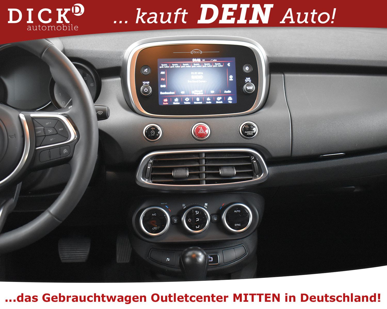 FIAT 500X 1.3 Cross Aut. LEDER+PDC+MFL+TEMP+APPLE+DAB - Image 14