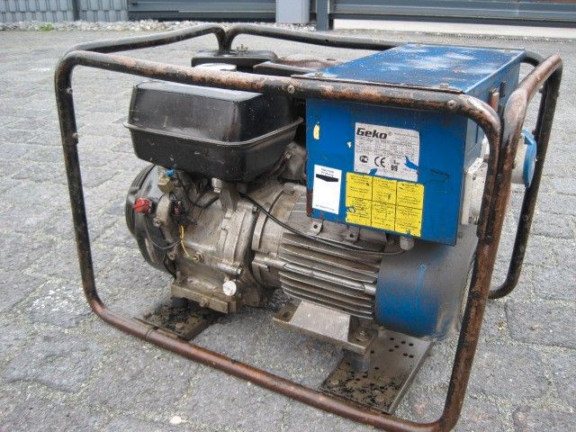 Jiný Geko Stromerzeuger 6400 ED-A-HHBA, Benzin 5,9 kV