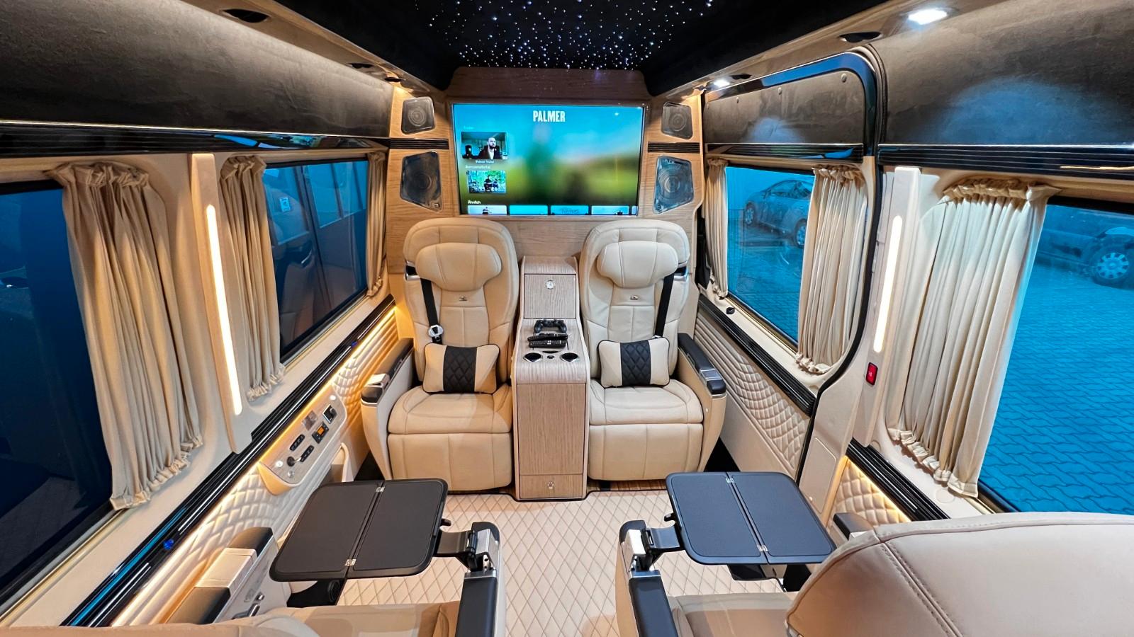 Mercedes-Benz Sprinter 319 Luxury VIP Shuttle-Edi. Leather TV