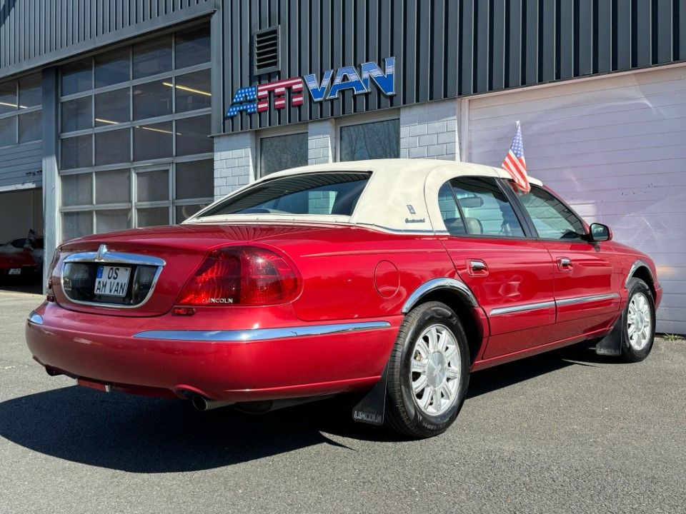 Fahrzeugabbildung Lincoln Continental Vinyl Dach kein Cabriolet V8