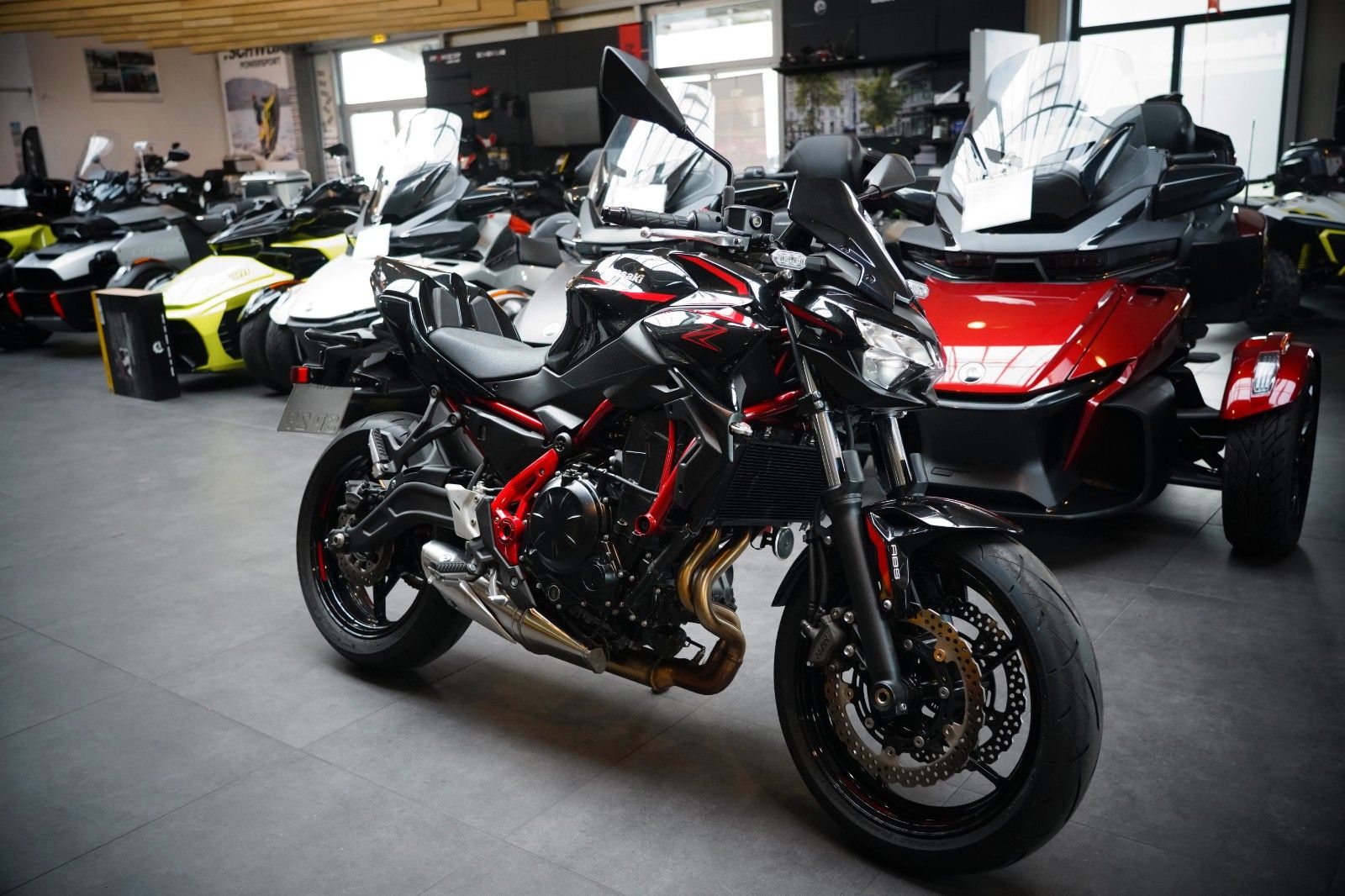 Fahrzeugabbildung Kawasaki Z650  (A2 tauglich)