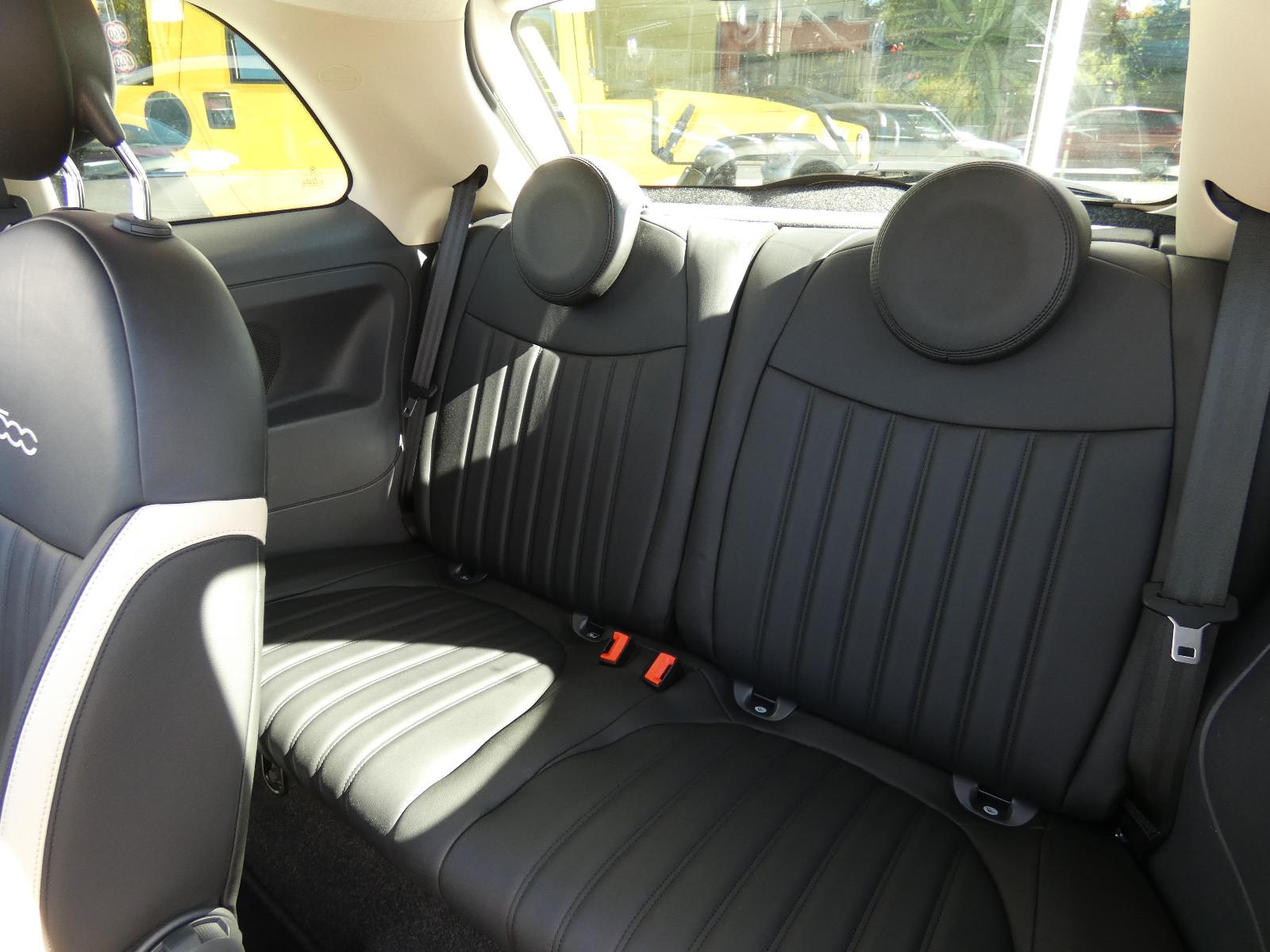 Fiat 500 Anniversario Glas-Schiebedach LED NAVI PDC