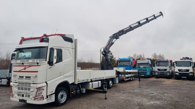 Volvo FH 460 CRANE HIAB 358+anhanger