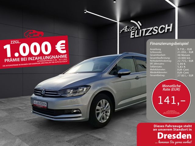 Volkswagen Touran TSI Highline DSG 7-Si AHK AID ACC RFK SH