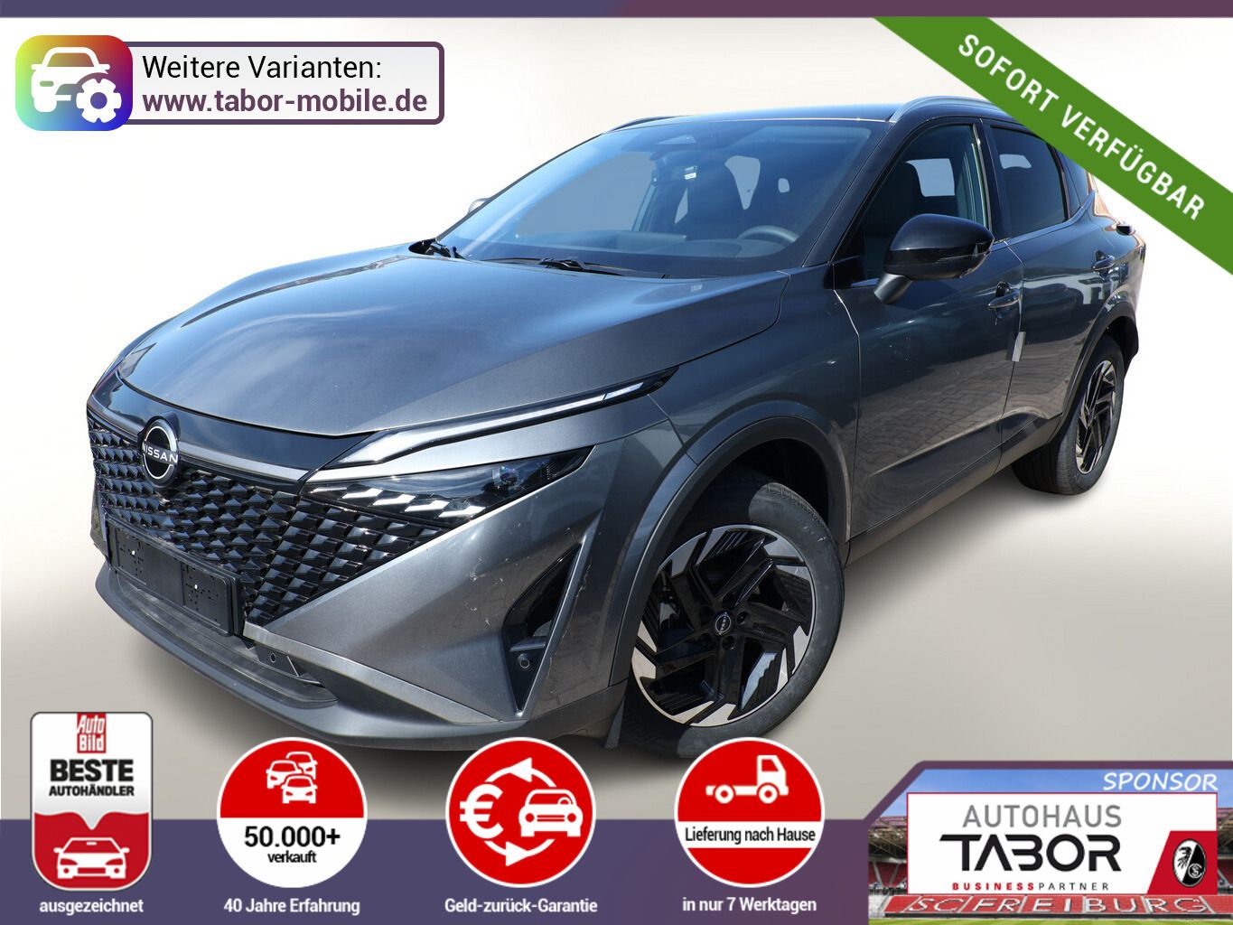 Nissan Qashqai AT N-Connecta Nav SHZ PrivG UVP-39%*