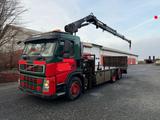 Volvo FM 460 6x2 Kran HIAB 122B 3 , Hydr. Rampen - Tieflader Rampen