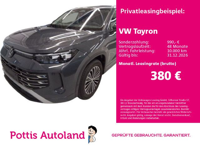 Volkswagen Tayron 1.5 eTSI DSG ELEGANCE STDHZG NAVI IQ.LIGH