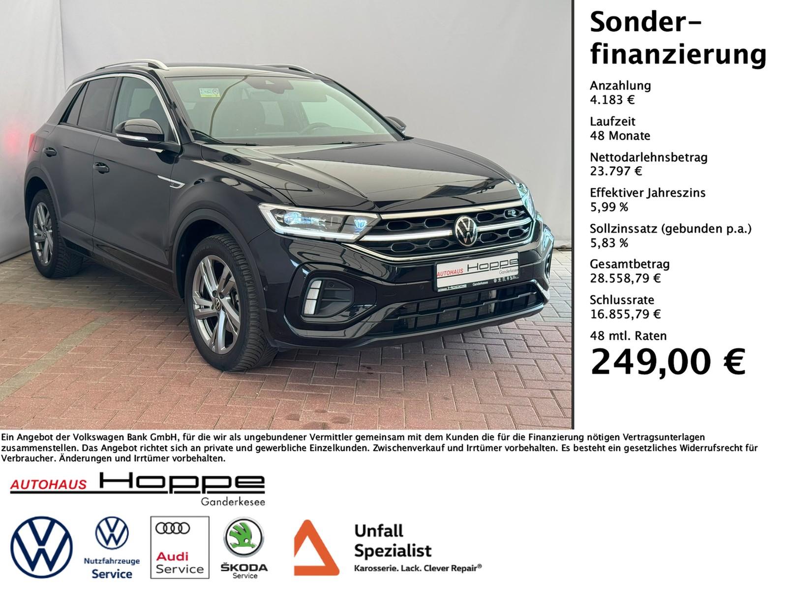 Volkswagen T-Roc R-Line 1.5TSI DSG+KAMERA+MATRIX+NAVI+KEYLE