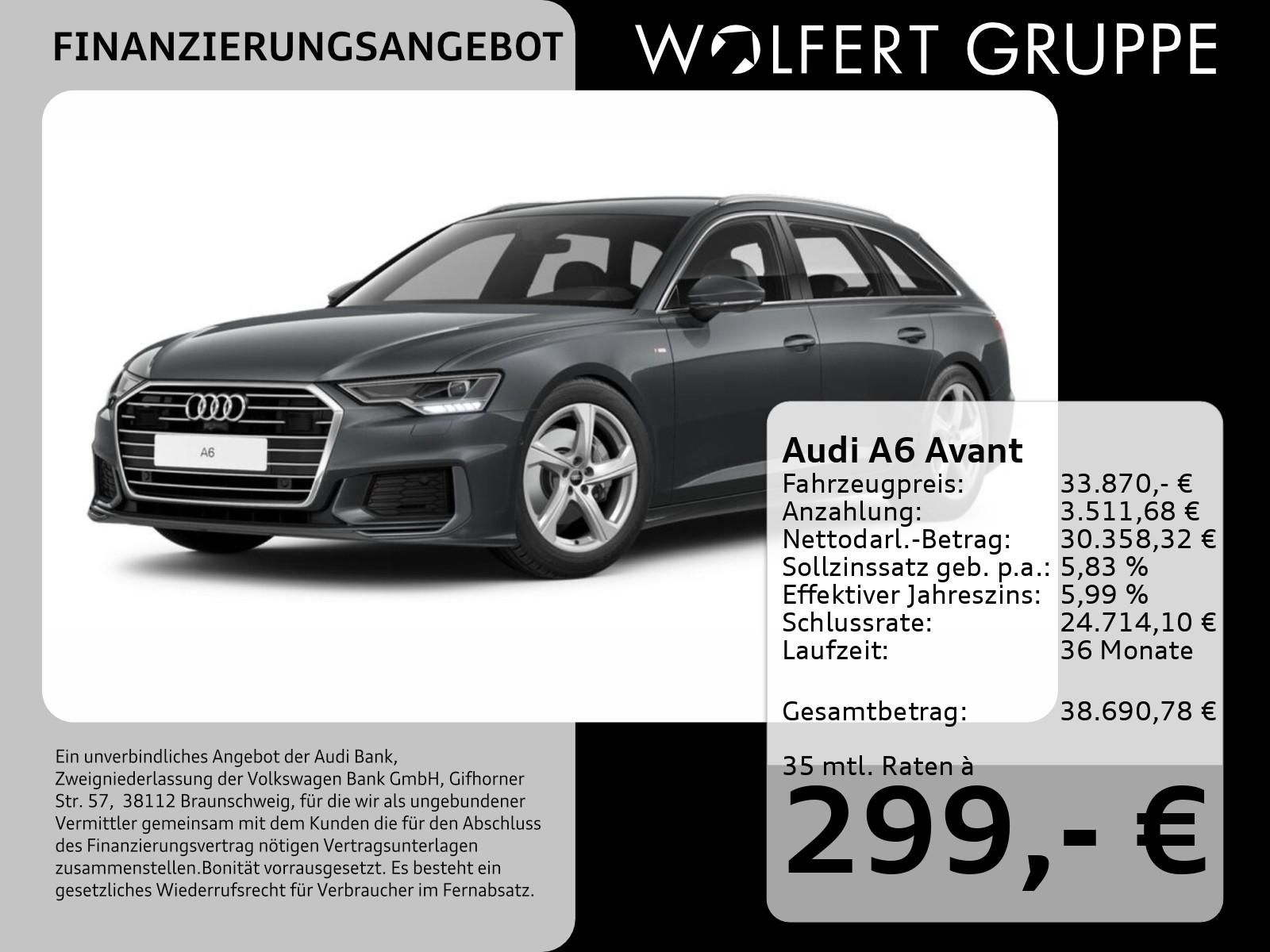 Audi A6 Avant S line 45 TFSI S tronic AHK*B&O*ACC