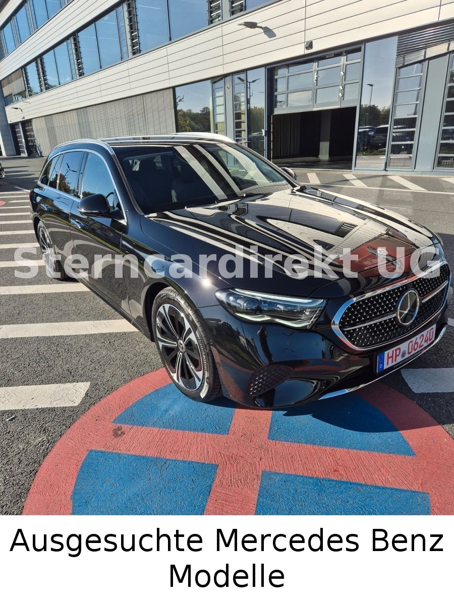 Mercedes-Benz E 200T Avantgarde Distro TWA AHK SPUR RFK 18"