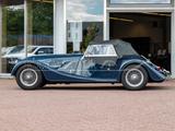 Morgan 4/4 *Sport Blue / Yarwood Honey* - Morgan: Leder