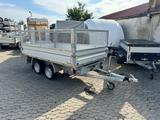 Humbaur 3-Seitenkipper HTK 3000.31 Alu, mit Laubgitterau - Humbaur Htk 3000