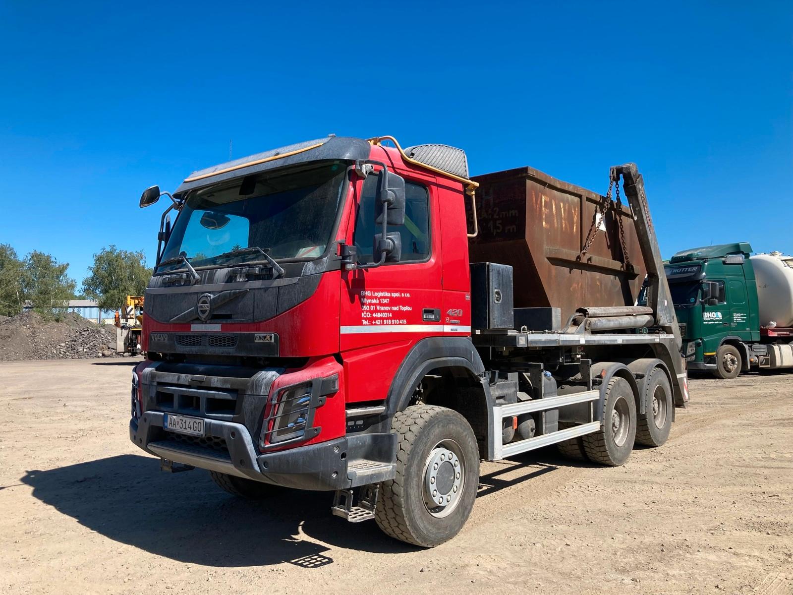 Volvo FMX 420 6x6 Absetzkipper