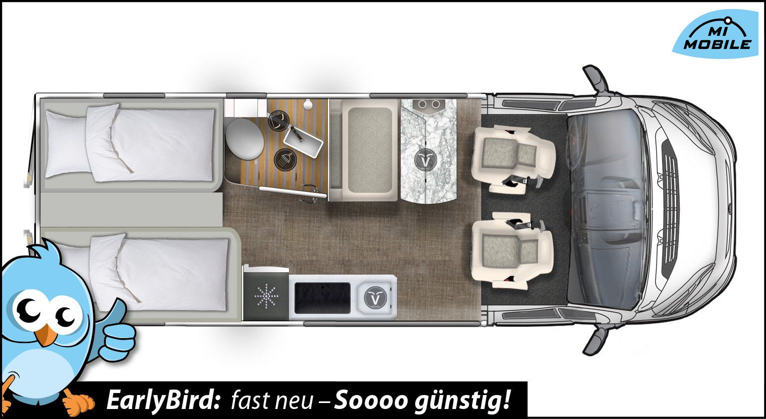 Fahrzeugabbildung Eura Mobil Eura Mobil Van 635 EB *Early Bird Aktion 2026*