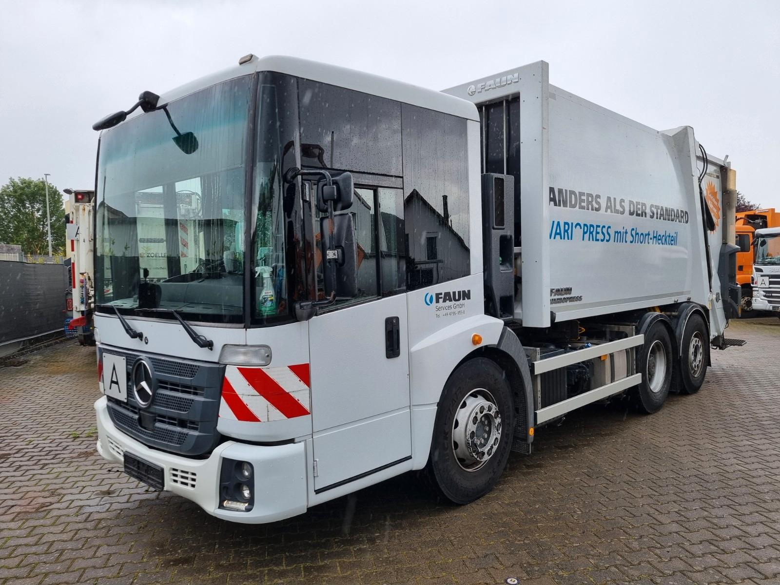 Mercedes-Benz Econic 2630 L mit FAUN VARIOPRESS 519