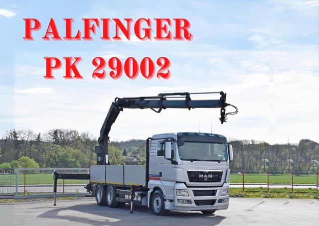 MAN TGX 26.440 Pritsche 6,40 m* PK 29002+FUNK *6x4