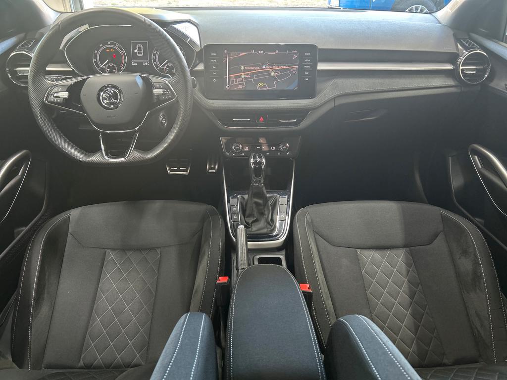Skoda Fabia 2022 г. Синий, пробег 34815 км