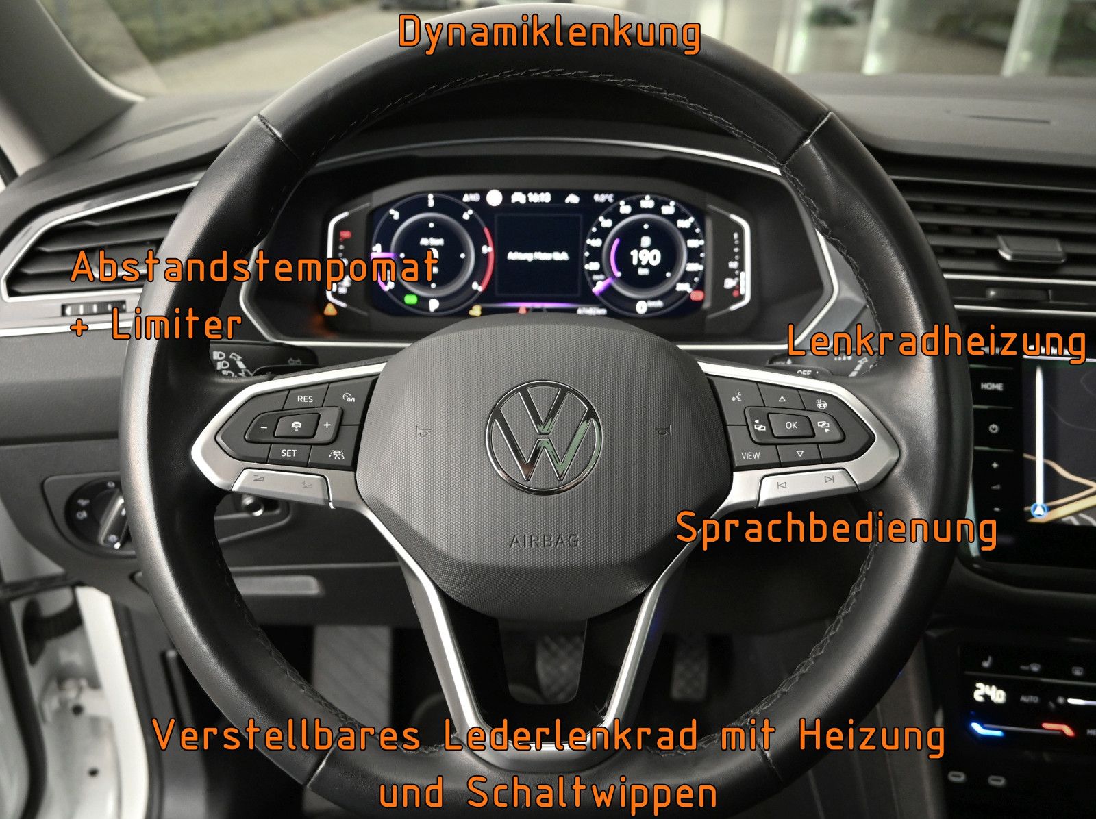 Fahrzeugabbildung Volkswagen Tiguan Allspace 2.0 TDI DSG 4M. °AHK°STHZ°PANO°