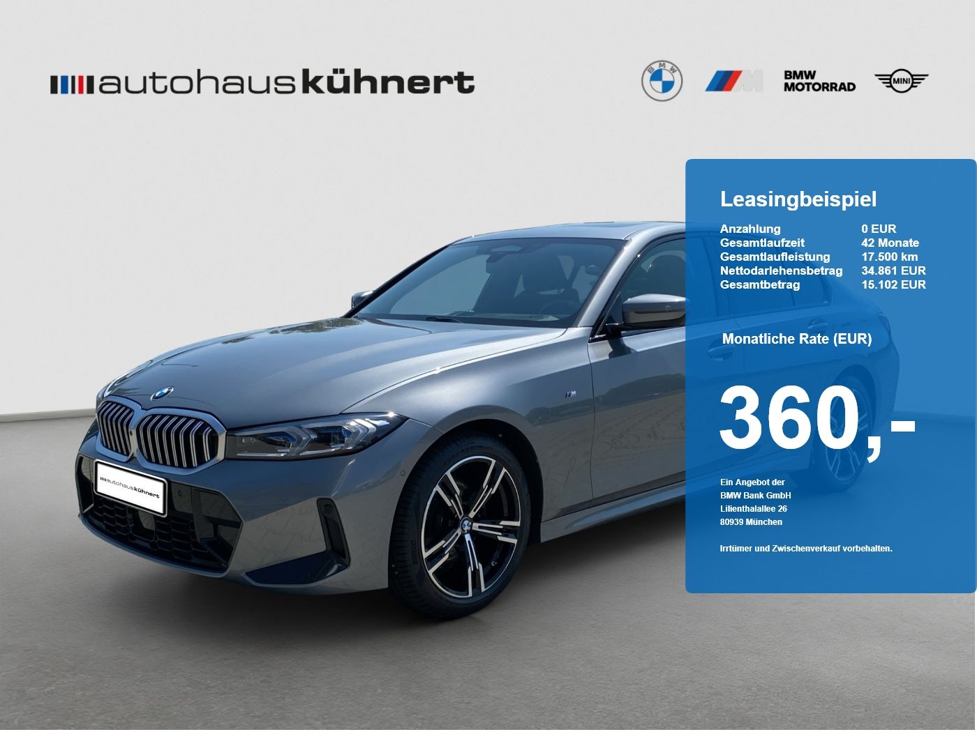 BMW 320i xDrive Limousine M-Sport ACC SHD ParkA foto 1
